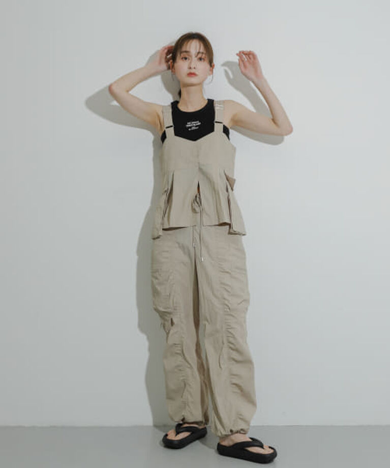 SENSE OF PLACE by URBAN RESEARCH「SENSE OF PLACE Uiscel　ビックポケットベスト」|ベスト・ジレ|