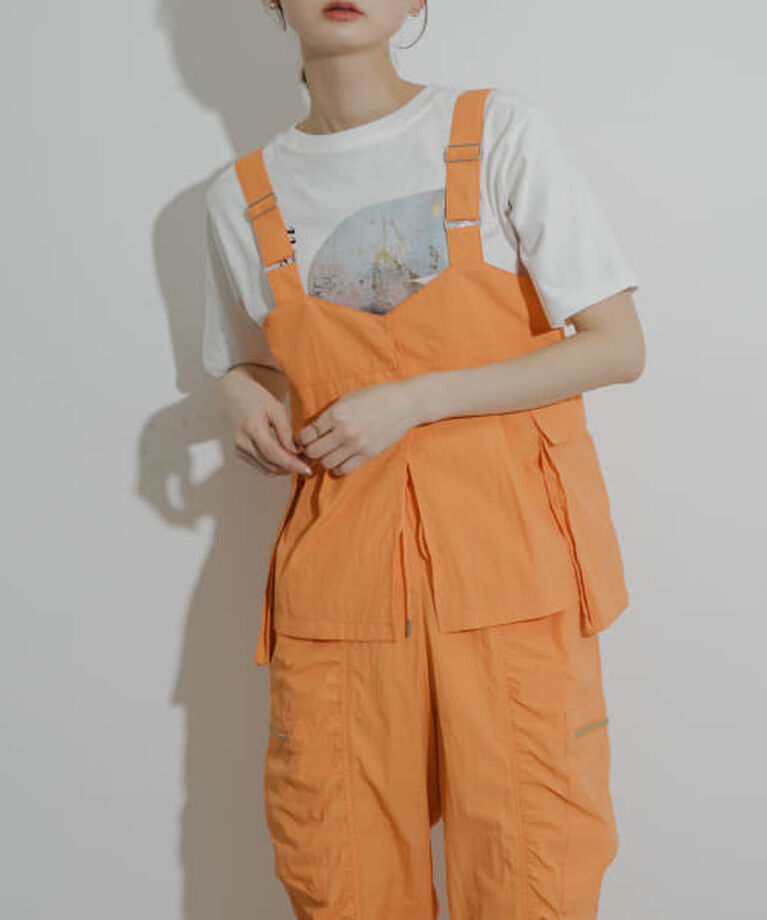 SENSE OF PLACE by URBAN RESEARCH「SENSE OF PLACE Uiscel　ビックポケットベスト」|ベスト・ジレ|ORANGE