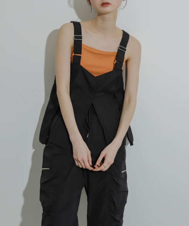 SENSE OF PLACE by URBAN RESEARCH「SENSE OF PLACE Uiscel　ビックポケットベスト」|ベスト・ジレ|BLACK