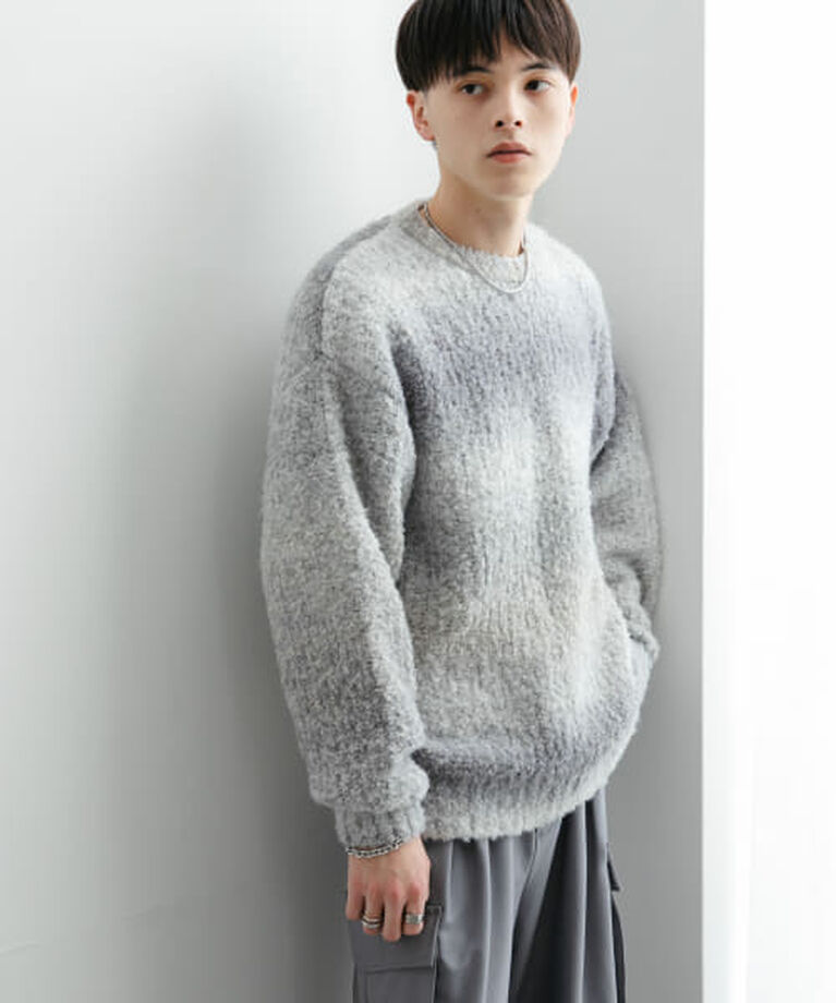 SENSE OF PLACE by URBAN RESEARCH「SENSE OF PLACE 『ユニセックス』ブークレグラデーションニット」|ニット・セーター|