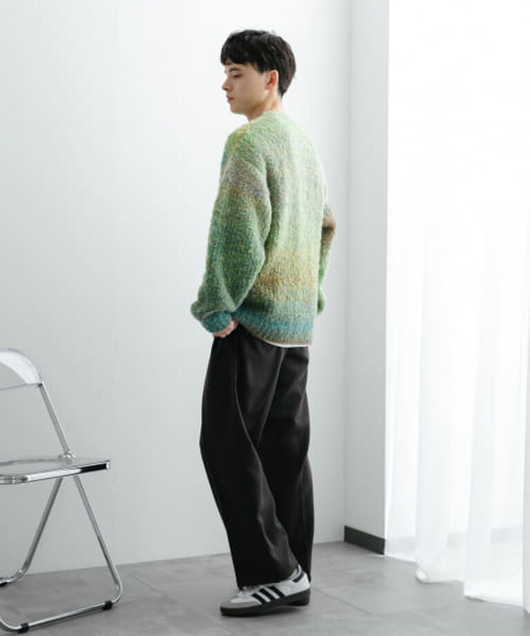 SENSE OF PLACE by URBAN RESEARCH「SENSE OF PLACE 『ユニセックス』ブークレグラデーションニット」|ニット・セーター|