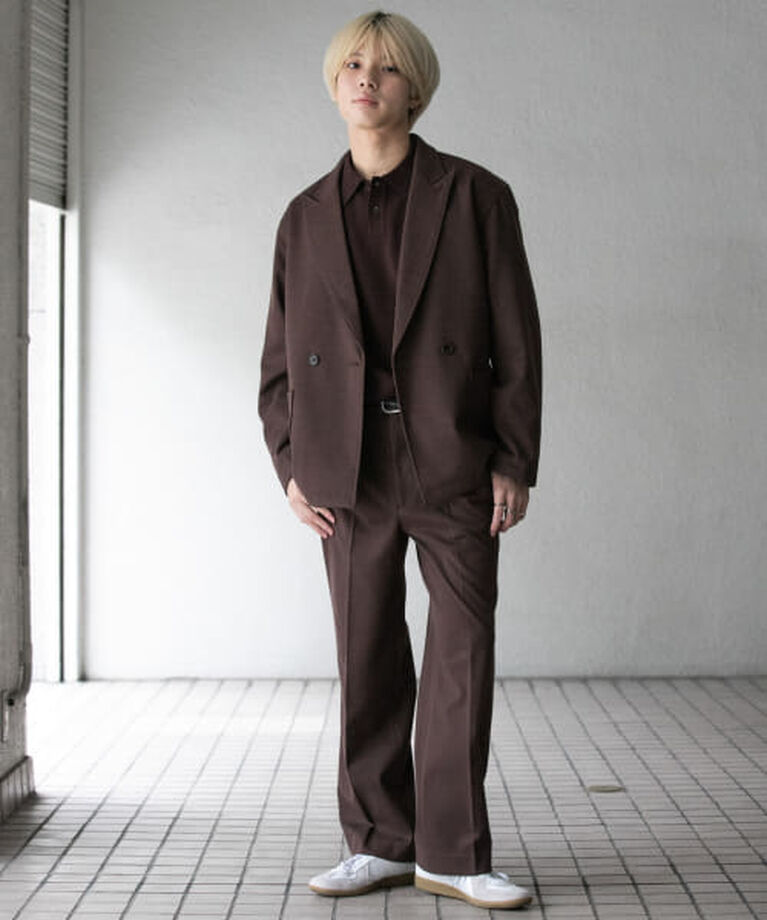 SENSE OF PLACE by URBAN RESEARCH「SENSE OF PLACE 『UR TECH』ヘリンボーンダブルテーラードジャケット」|その他|