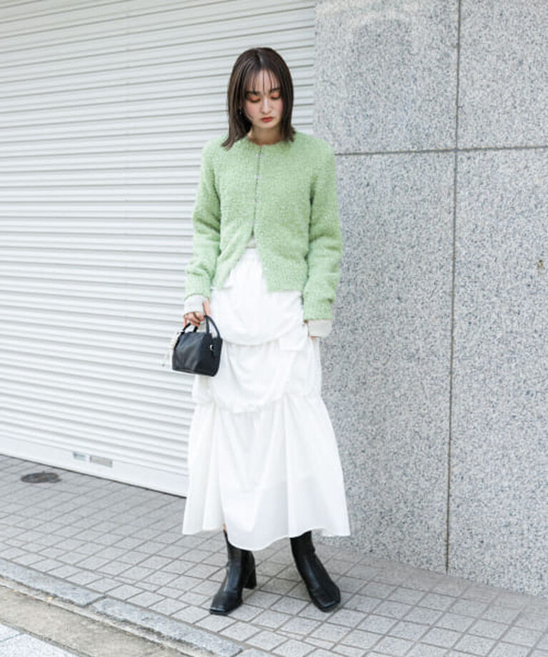 SENSE OF PLACE by URBAN RESEARCH「SENSE OF PLACE バルーンタックティアードスカート」|スカート|