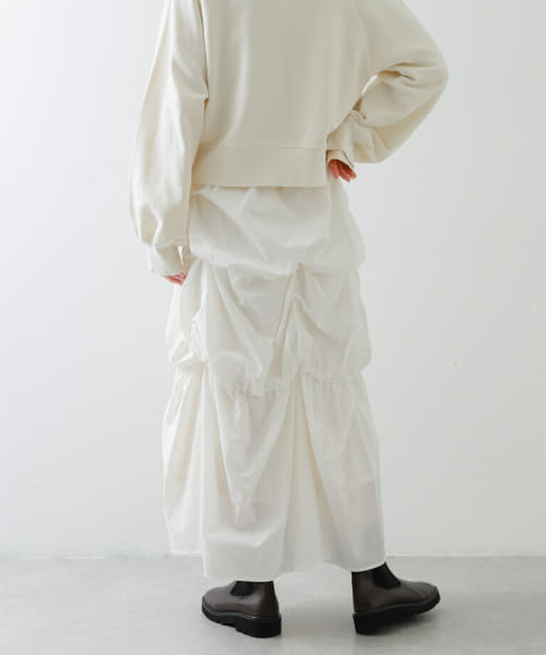 SENSE OF PLACE by URBAN RESEARCH「SENSE OF PLACE バルーンタックティアードスカート」|スカート|