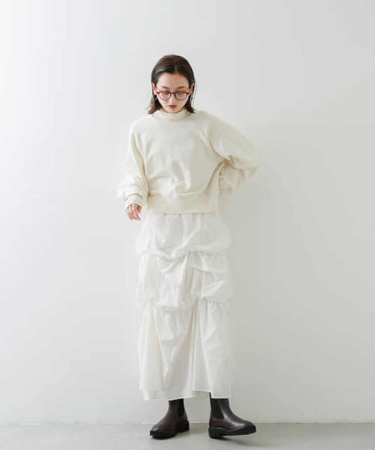 SENSE OF PLACE by URBAN RESEARCH「SENSE OF PLACE バルーンタックティアードスカート」|スカート|