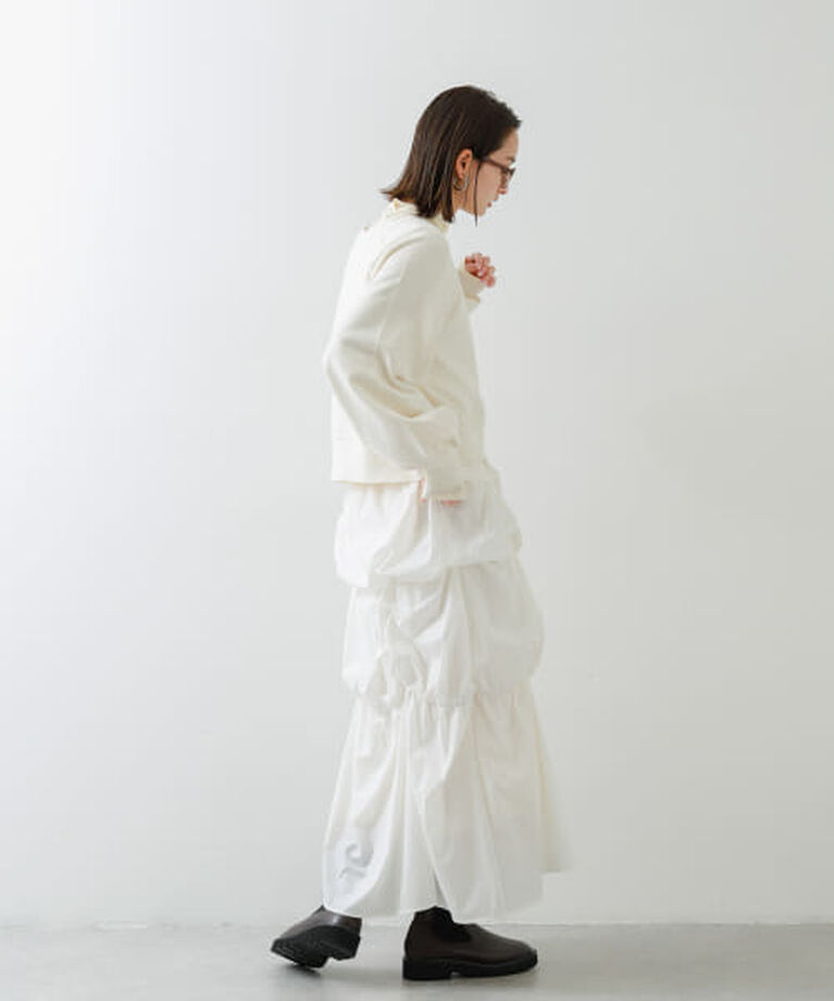SENSE OF PLACE by URBAN RESEARCH「SENSE OF PLACE バルーンタックティアードスカート」|スカート|
