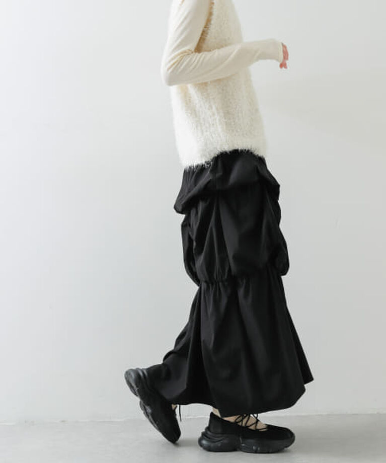 SENSE OF PLACE by URBAN RESEARCH「SENSE OF PLACE バルーンタックティアードスカート」|スカート|