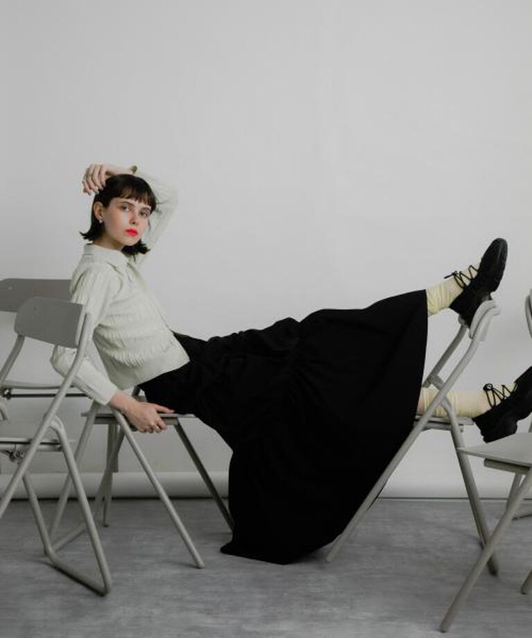 SENSE OF PLACE by URBAN RESEARCH「SENSE OF PLACE バルーンタックティアードスカート」|スカート|
