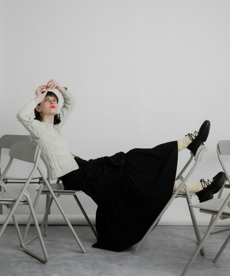 SENSE OF PLACE by URBAN RESEARCH「SENSE OF PLACE バルーンタックティアードスカート」|スカート|