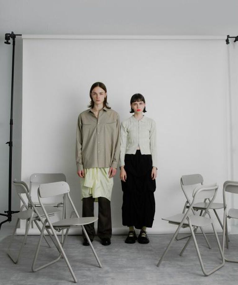 SENSE OF PLACE by URBAN RESEARCH「SENSE OF PLACE バルーンタックティアードスカート」|スカート|