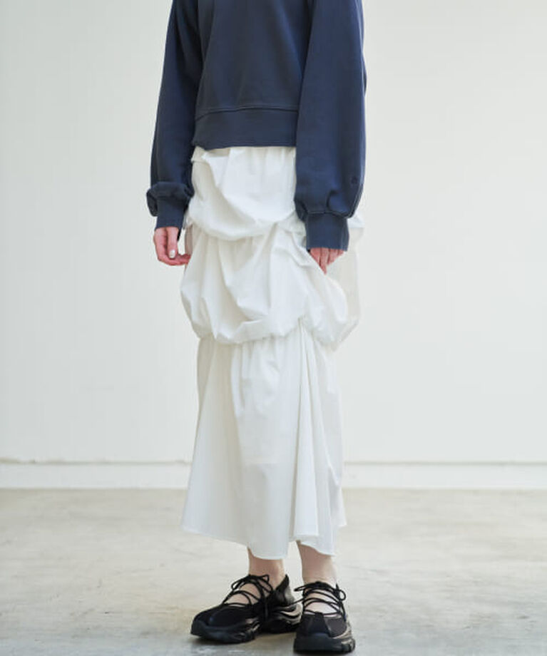 SENSE OF PLACE by URBAN RESEARCH「SENSE OF PLACE バルーンタックティアードスカート」|スカート|