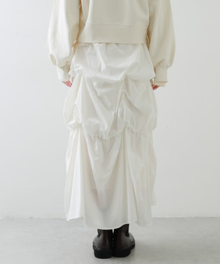 SENSE OF PLACE by URBAN RESEARCH「SENSE OF PLACE バルーンタックティアードスカート」|スカート|