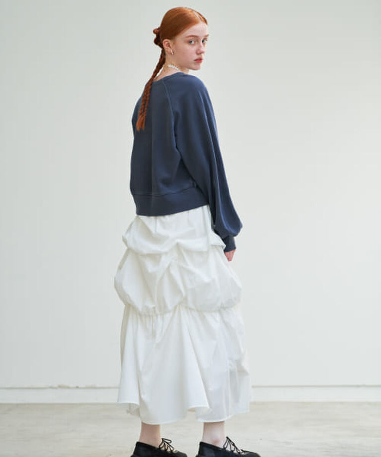 SENSE OF PLACE by URBAN RESEARCH「SENSE OF PLACE バルーンタックティアードスカート」|スカート|
