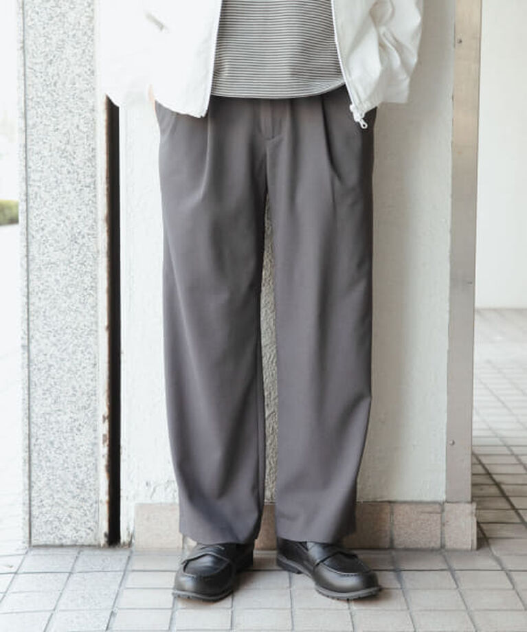 SENSE OF PLACE by URBAN RESEARCH「SENSE OF PLACE ダブルタックワイドパンツ」|その他|