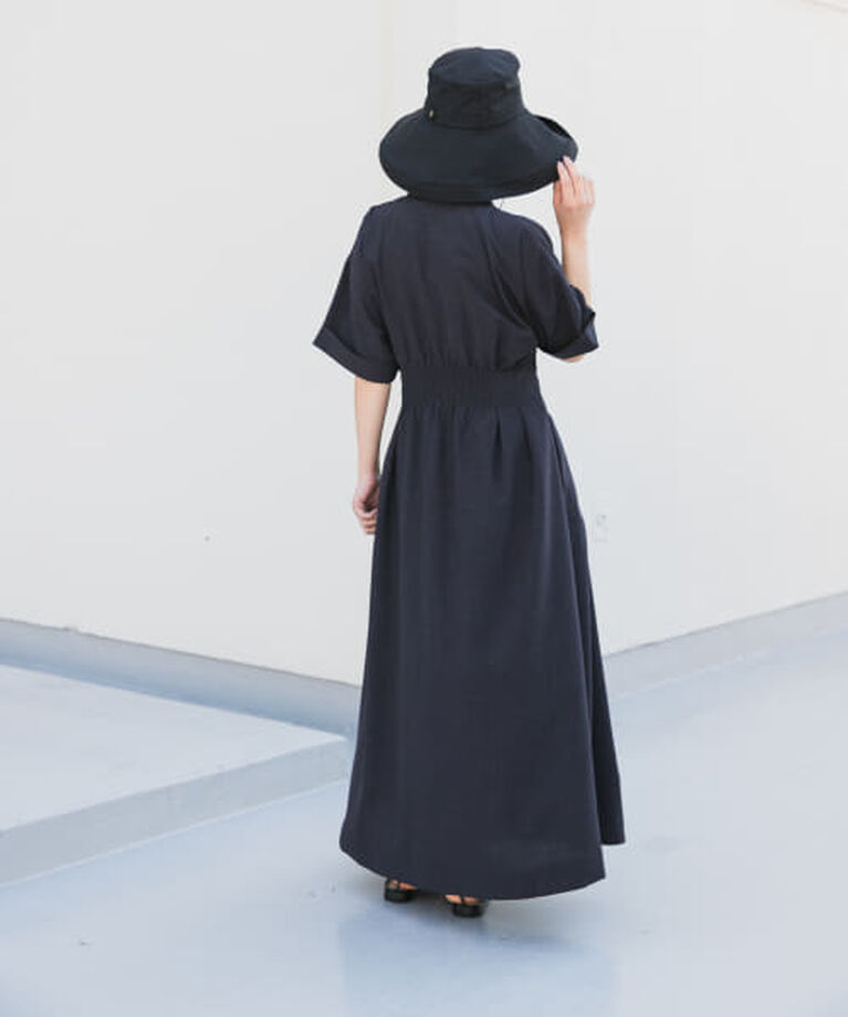 SENSE OF PLACE by URBAN RESEARCH「SENSE OF PLACE ウエストタックシャツワンピース」|ワンピース|