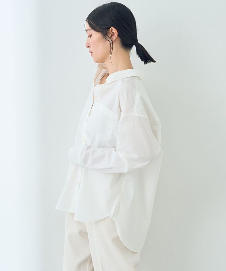 YECCA VECCA「イージーケアオーバーシャツ」|シャツ・ブラウス|