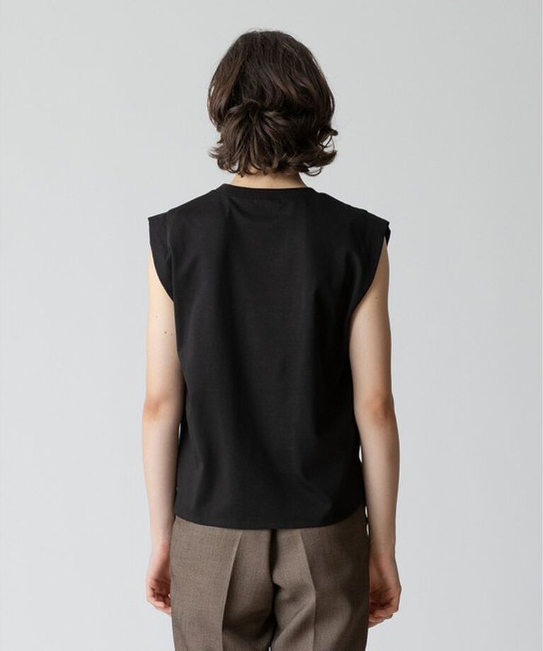 allureville「強撚天竺タックトップス」|Tシャツ・カットソー|