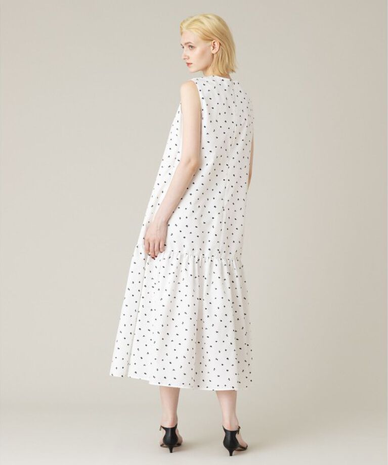 LOULOU WILLOUGHBY「【LOULOU WILLOUGHBY】キカドットノースリワンピース」|ワンピース|