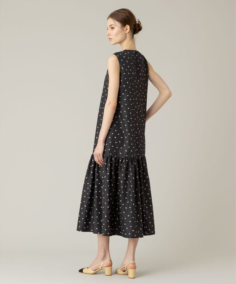 LOULOU WILLOUGHBY「【LOULOU WILLOUGHBY】キカドットノースリワンピース」|ワンピース|