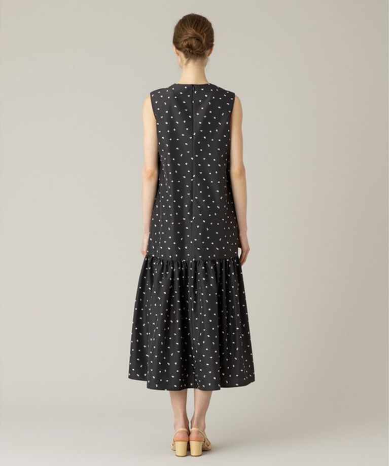 LOULOU WILLOUGHBY「【LOULOU WILLOUGHBY】キカドットノースリワンピース」|ワンピース|