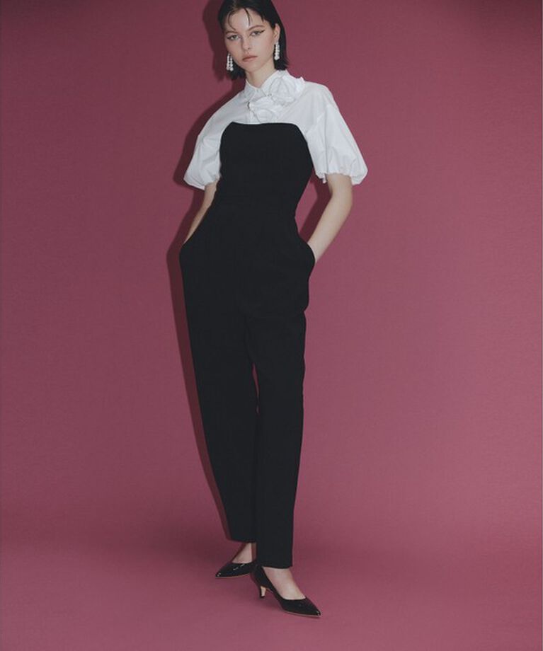 LOULOU WILLOUGHBY「【LOULOU WILLOUGHBY】コサージュシャツ」|シャツ・ブラウス|