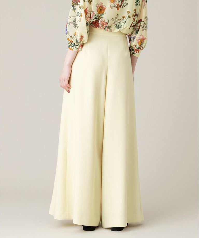 LOULOU WILLOUGHBY「【LOULOU WILLOUGHBY】ジョーゼットタックワイドパンツ」|その他|