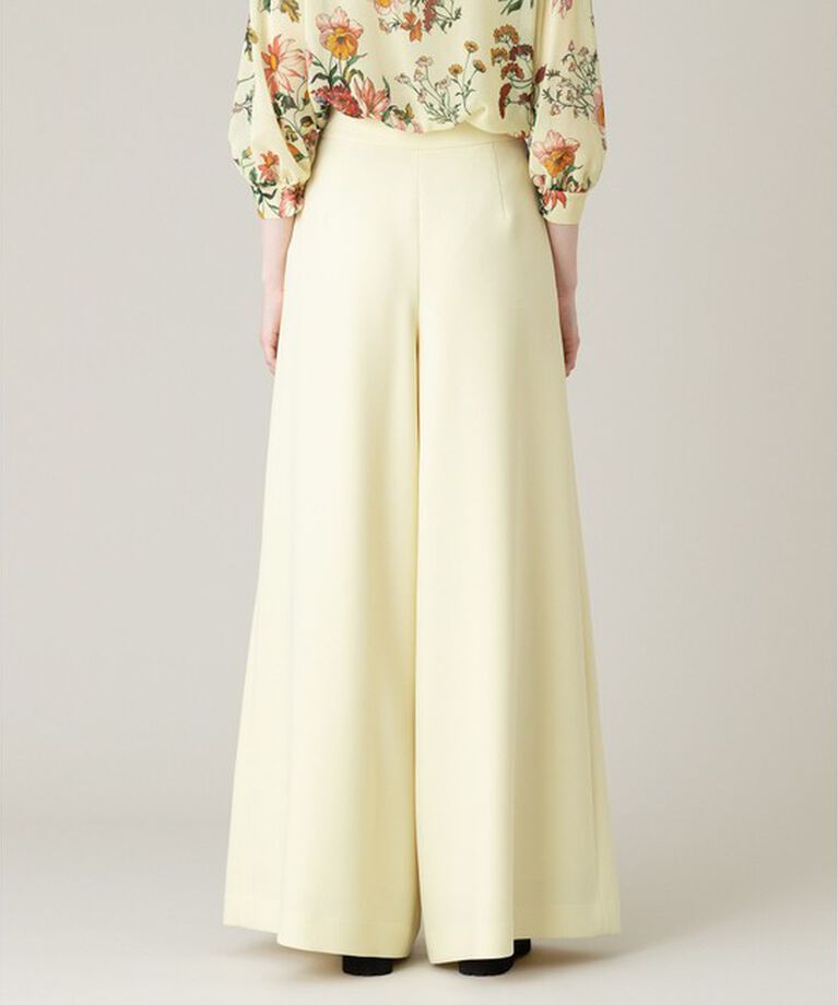 LOULOU WILLOUGHBY「【LOULOU WILLOUGHBY】ジョーゼットタックワイドパンツ」|その他|
