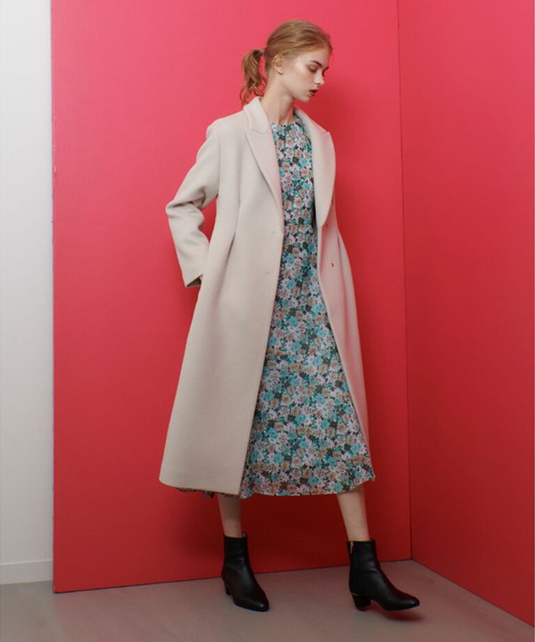LOULOU WILLOUGHBY「【LOULOU WILLOUGHBY】ショートビーバーテーラーコート」|ダッフルコート|