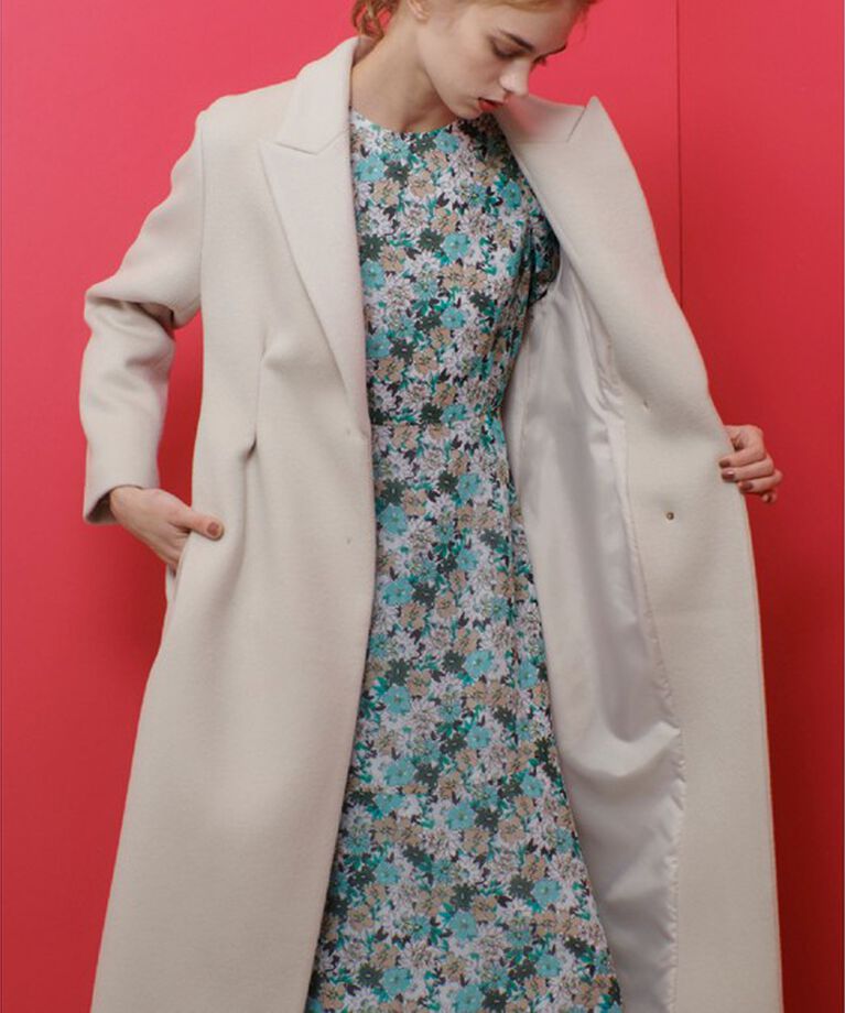 LOULOU WILLOUGHBY「【LOULOU WILLOUGHBY】ショートビーバーテーラーコート」|ダッフルコート|