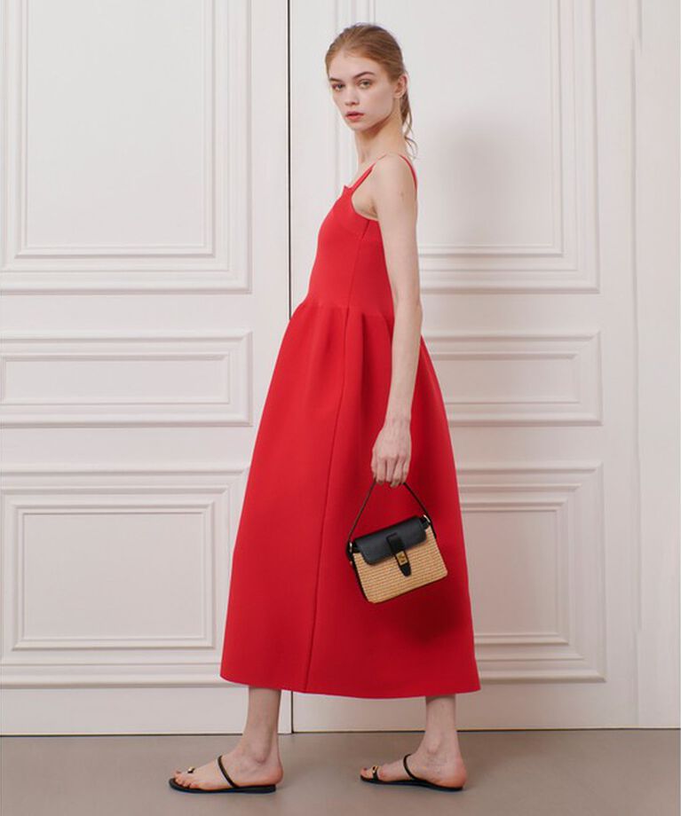 LOULOU WILLOUGHBY「【LOULOU WILLOUGHBY】ニットコクーンキャミワンピース」|ワンピース|