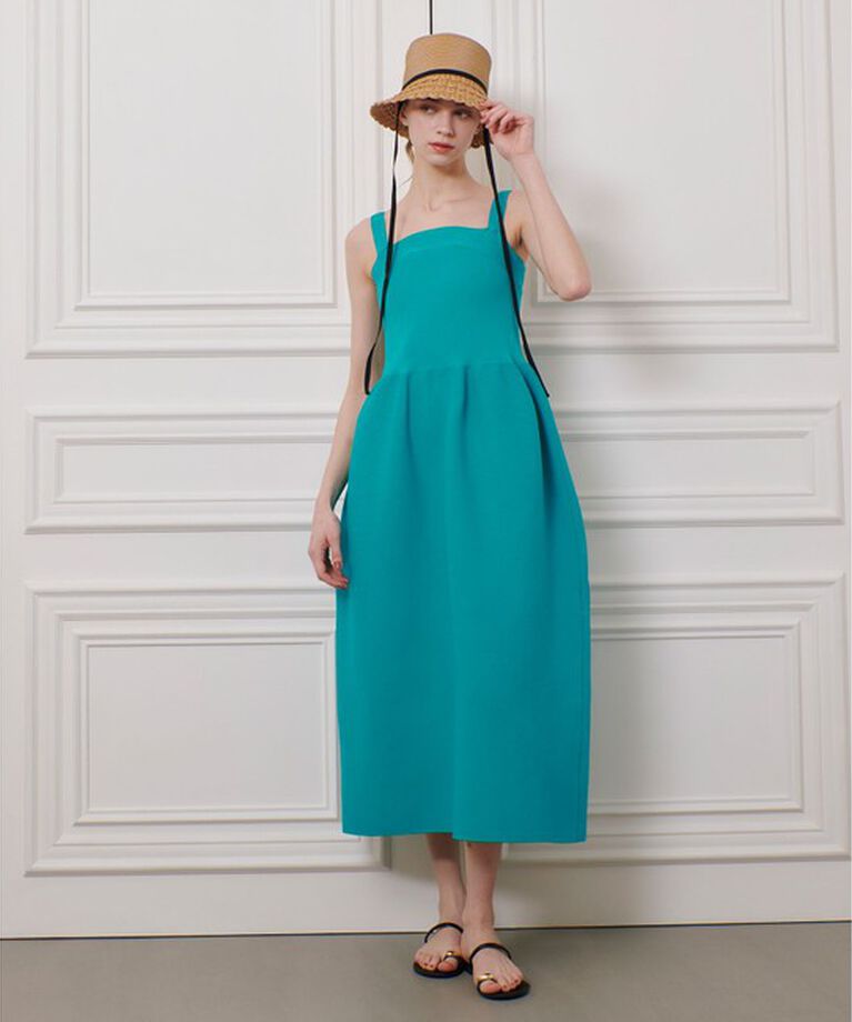 LOULOU WILLOUGHBY「【LOULOU WILLOUGHBY】ニットコクーンキャミワンピース」|ワンピース|