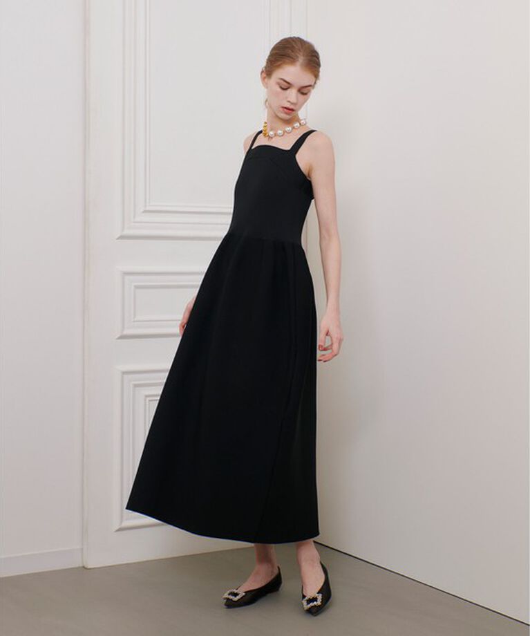 LOULOU WILLOUGHBY「【LOULOU WILLOUGHBY】ニットコクーンキャミワンピース」|ワンピース|