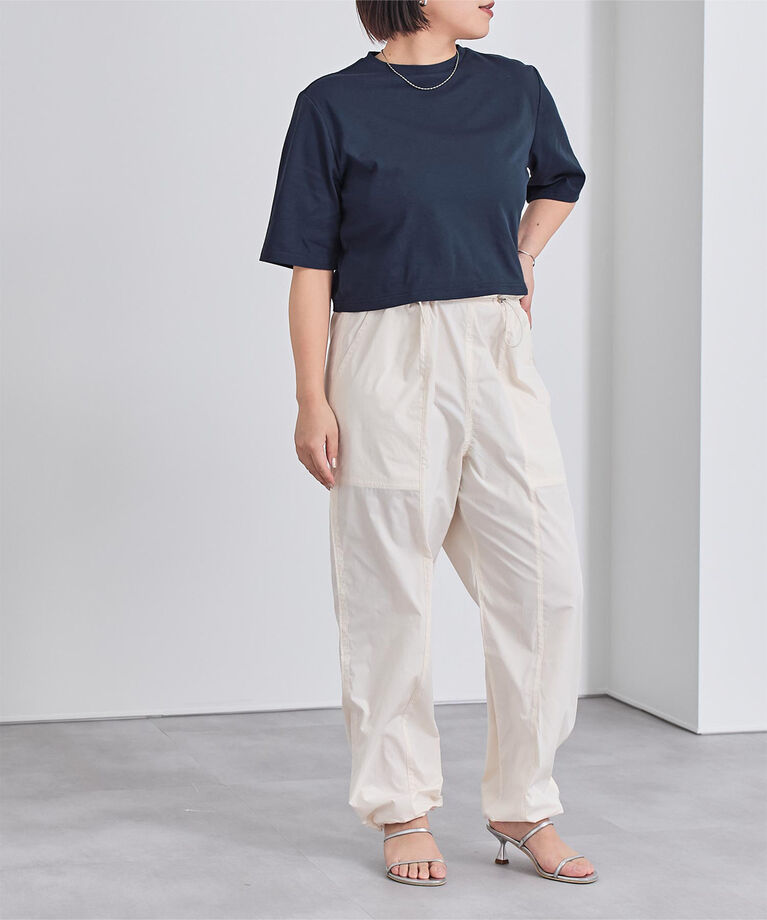 ur's「汗染み防止クロップドTシャツ」|Tシャツ・カットソー|