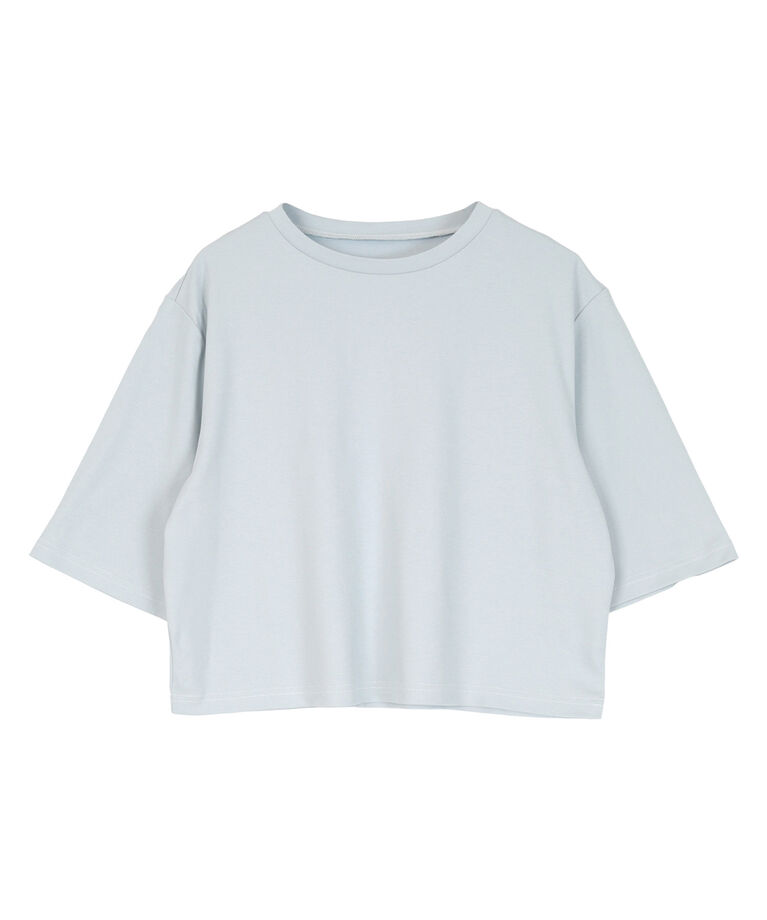 ur's「汗染み防止クロップドTシャツ」|Tシャツ・カットソー|