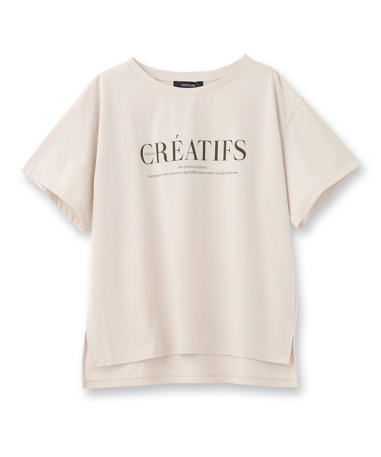 UNTITLED「ロゴTシャツ」|Tシャツ・カットソー|