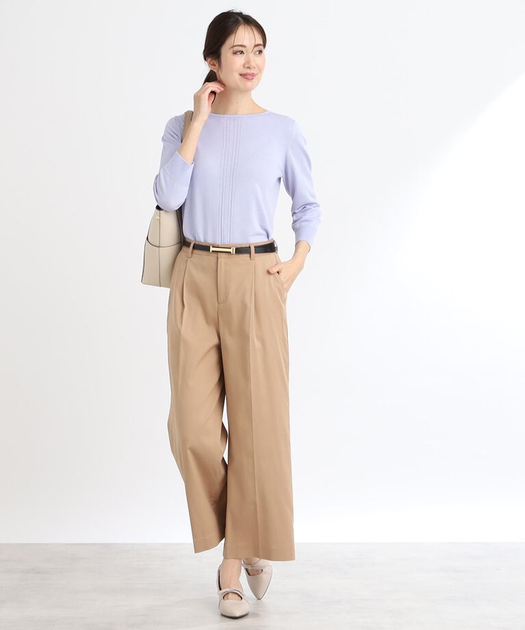 Reflect「【春SALE／手洗い可】ワイドストレートパンツ」|その他|