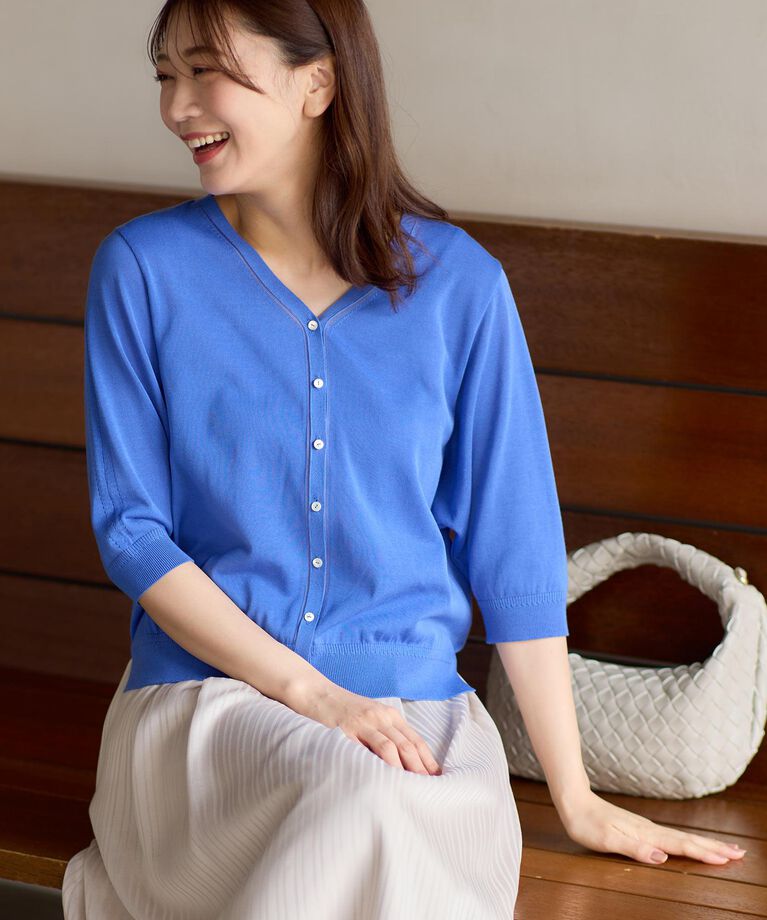 Reflect「【ショルダー付き／長財布も入る！】レザー調メッシュバッグ」|ハンドバッグ|
