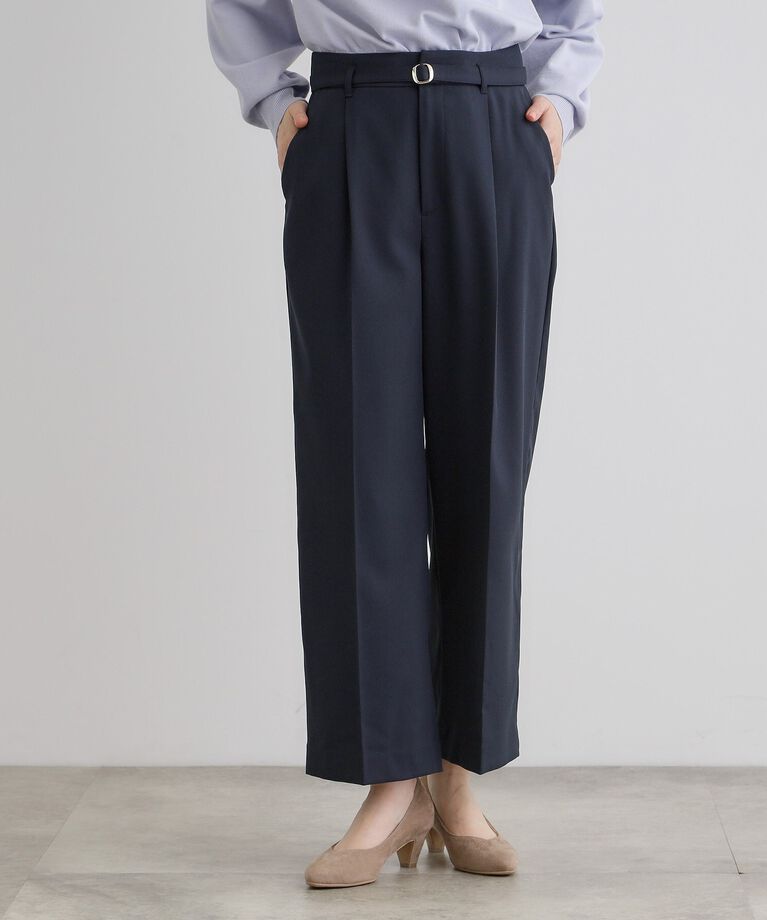 grove「【雑誌掲載】バックルベルトクロップドワイドパンツ」|その他|