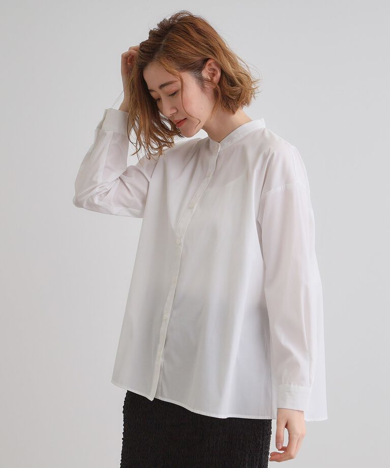 grove「バックシャーリングシャツ」|シャツ・ブラウス|