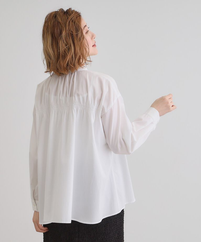 grove「バックシャーリングシャツ」|シャツ・ブラウス|