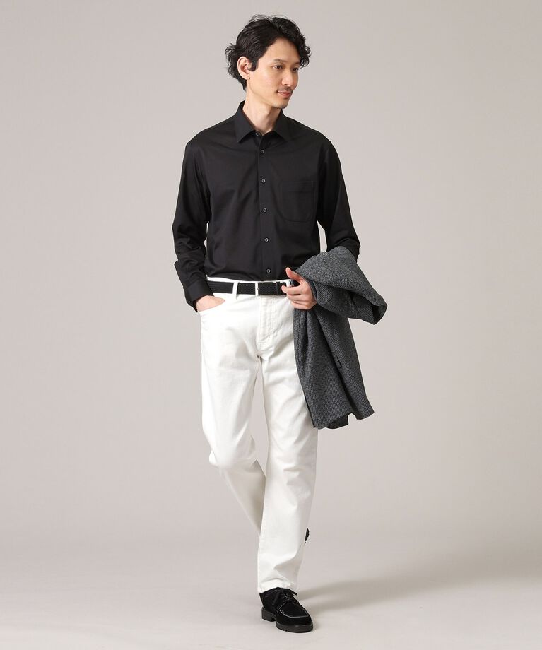 TAKEO KIKUCHI「【Made in JAPAN】ユーティリティー ALBINIカノコジャージ シャツ」|シャツ・ブラウス|