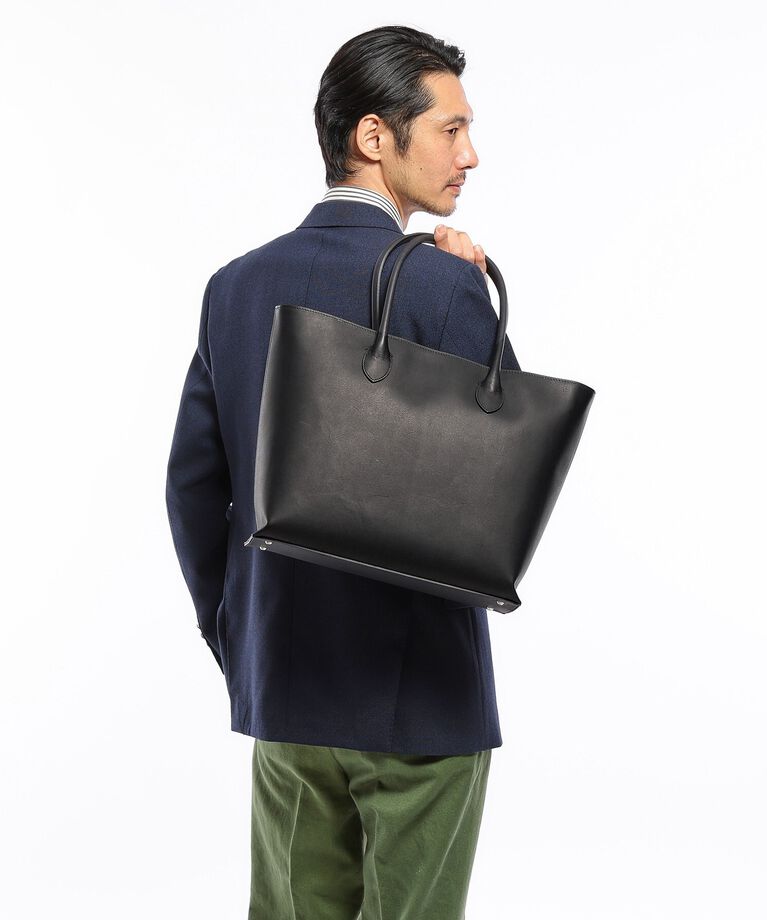 TAKEO KIKUCHI「【THE FLAGSHIP】防水レザー トート」|トートバッグ|