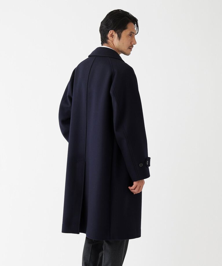 TAKEO KIKUCHI「【THE FLAGSHIP】ウールカシミヤ ダブルフェイス ビーバー コート」|ステンカラーコート|