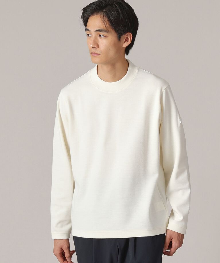 TAKEO KIKUCHI「【Sサイズ～】ウールブレンド ポンチ カットソー」|Tシャツ・カットソー|ﾎﾜｲﾄ(002)