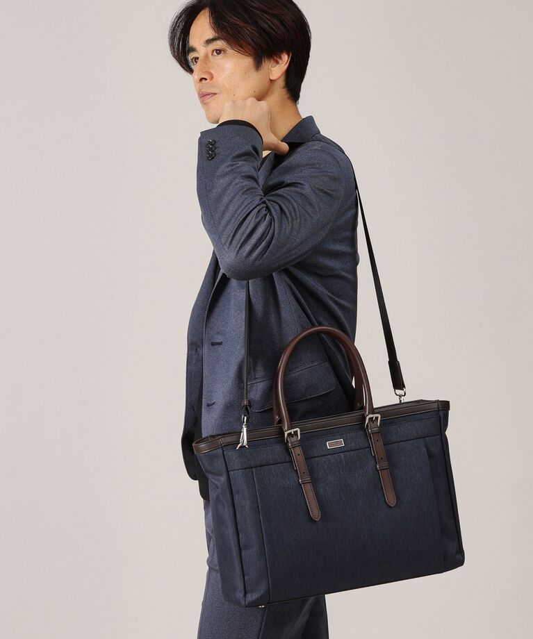 TAKEO KIKUCHI「ヘアラインスリム 横型トートバッグ」|トートバッグ|
