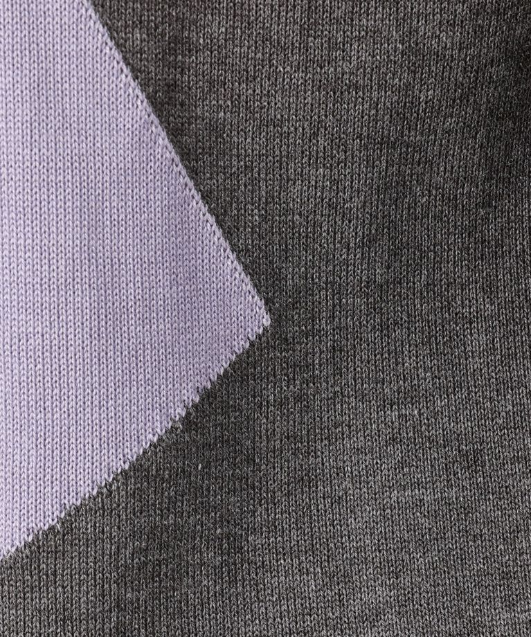 TAKEO KIKUCHI「【Made in JAPAN】スクエア インターシャ ニット」|ニット・セーター|