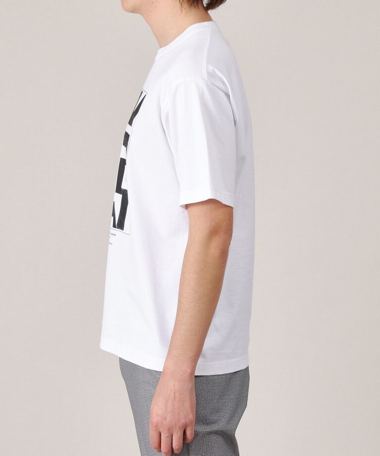 TAKEO KIKUCHI「【Made in JAPAN】パズル柄 半袖ポンチ Tシャツ」|Tシャツ・カットソー|