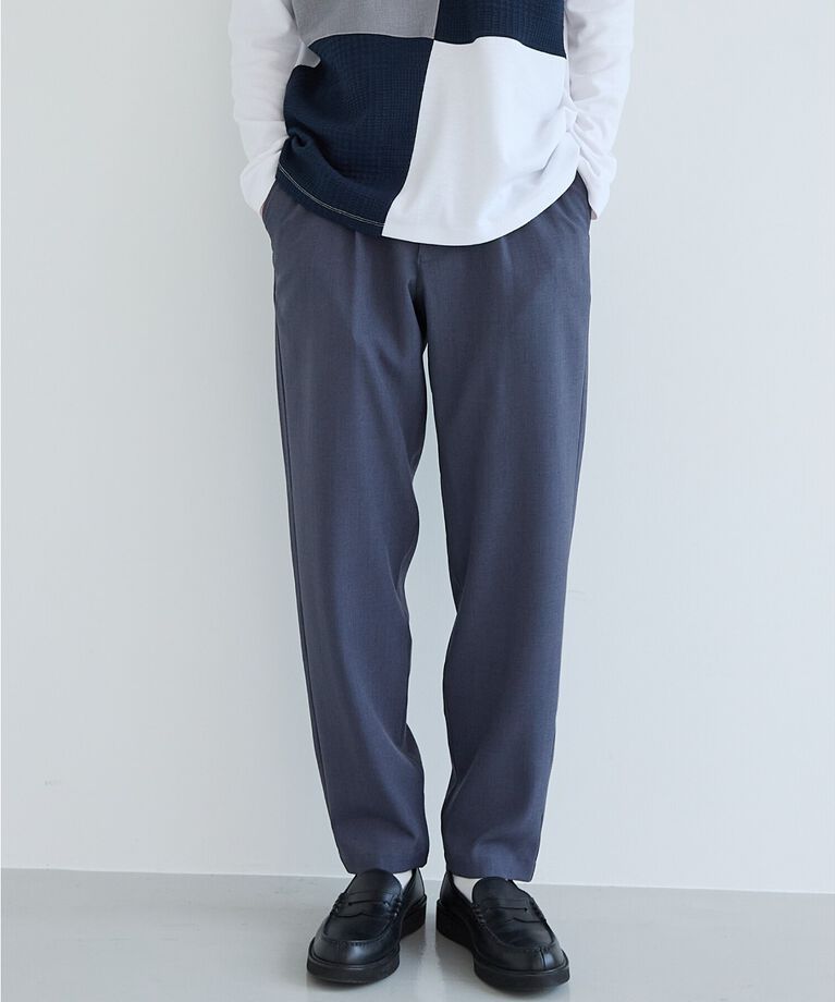 THE SHOP TK「【CAVIAN/キャビアン】リサイクルシャークスキンイージーパンツ セットアップ可」|その他|ブルー(093)