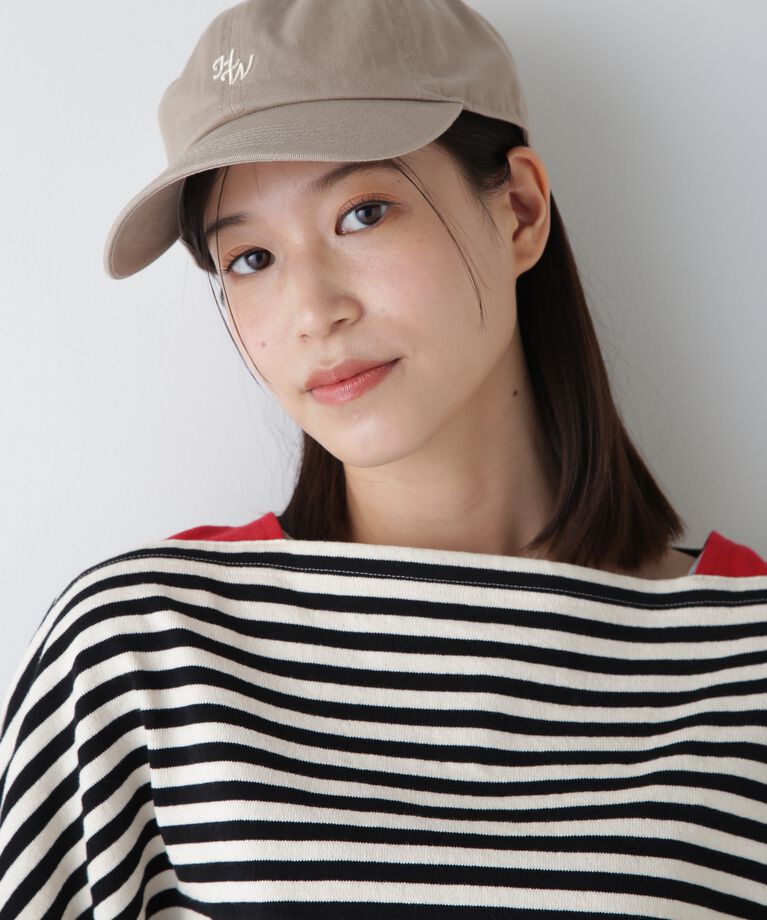  「HW ロゴキャップ」|その他|ベージュ