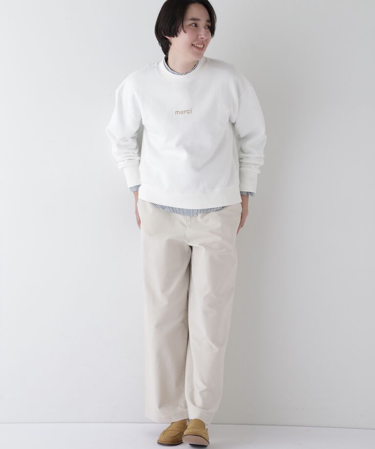  「◆裏毛ロゴスウェット」|Tシャツ・カットソー|